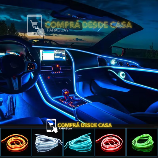 CINTA LED RGB PARA INTERIOR DEL AUTO